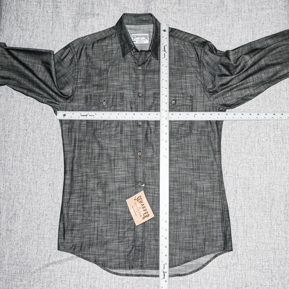 Schaefer Outfitter Medium Western Button up Shirt… - image 8
